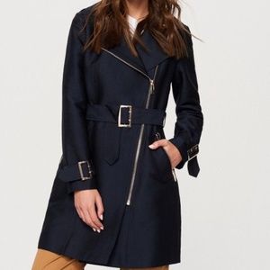 Reserved Navy Trench Coat (NWT)